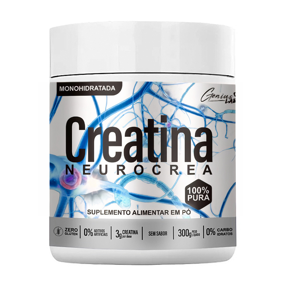 Creatina Pura Monohidratada Neuro Crea G Genius Lab Shopee Brasil