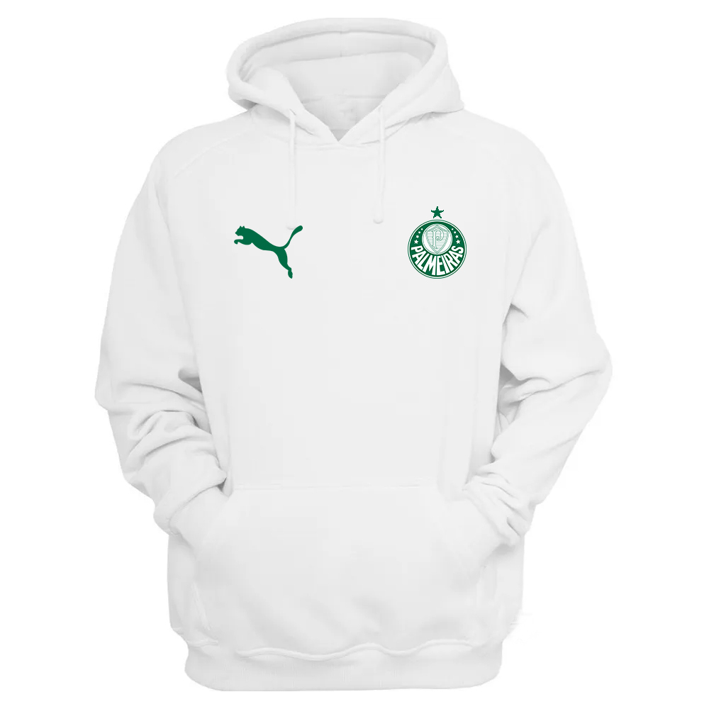 Moletom Time Futebol Palmeiras Blusa De Frio Casaco Capuz Shopee