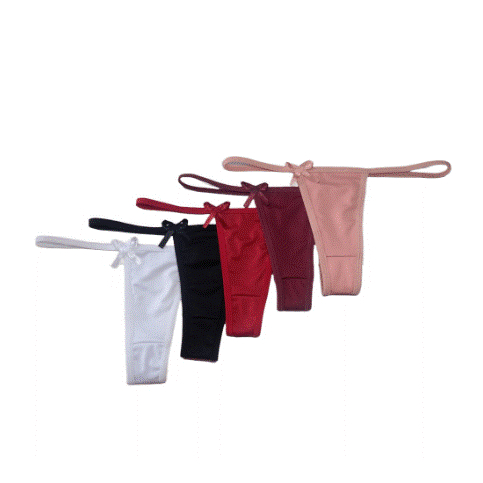 Kit 6 Unidades Calcinha Tanga Fio Dental Sexy Sensual Lingerie Shopee
