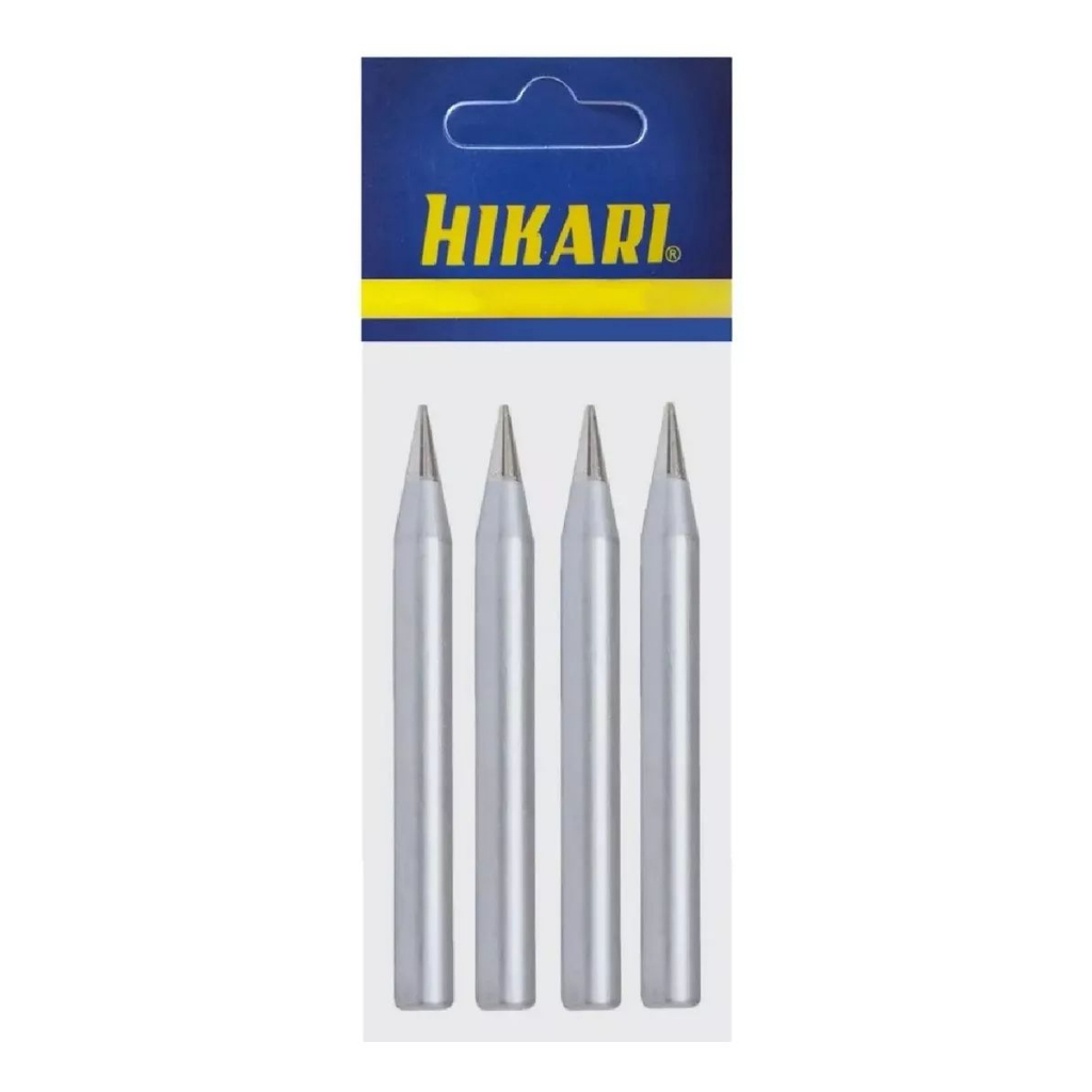 Kit Pontas Conicas Ferro De Soldar Hikari Plus Sc Power