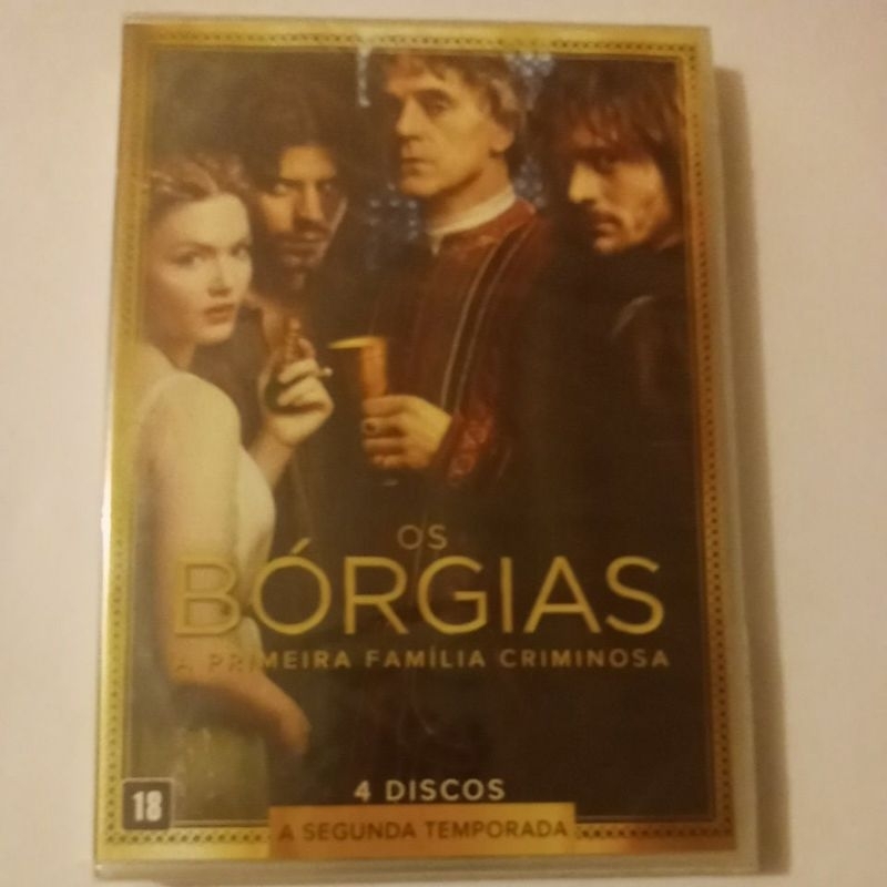 Dvd Os Borgias A Primeira Familia Criminosa A Segunda Temporada