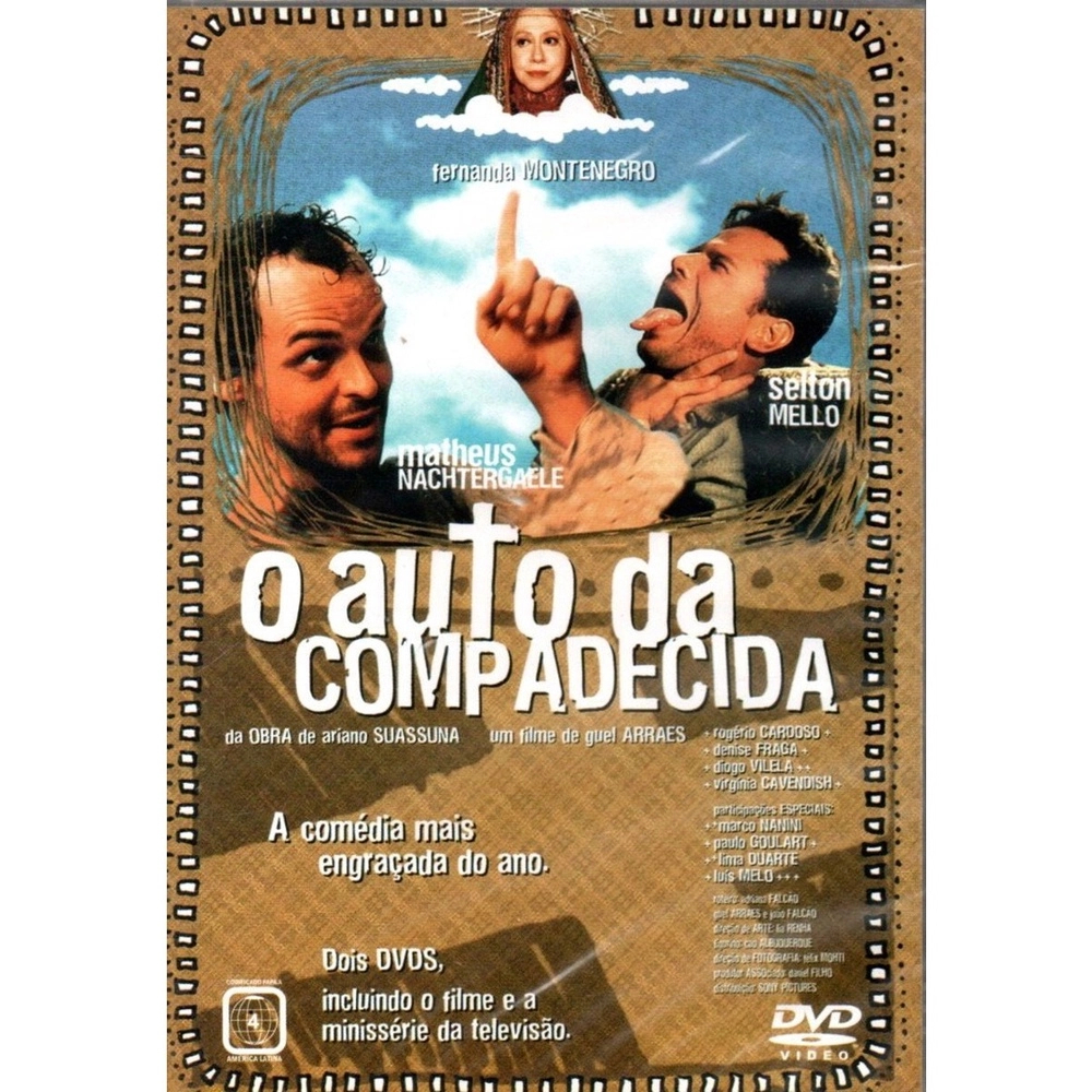 Dvd O Auto Da Compadecida Shopee Brasil