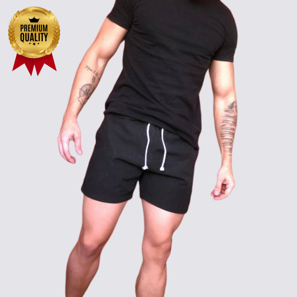 Bermuda Short Masculino Mauricinho Brim Linho Premium Moda Maculina