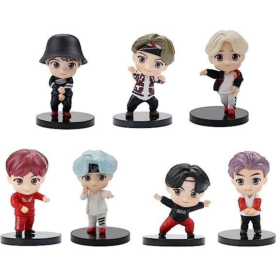 Bonecos Action Figure BTS Mic Drop Tiny Tan Shopee Brasil