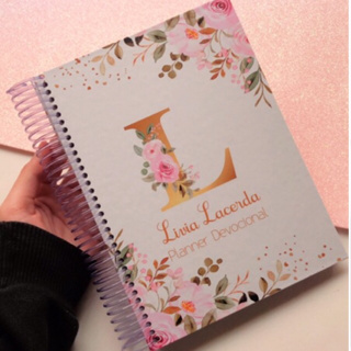 Caderno Devocional Personalizado Para Quem Gosta De Escrever Bastante