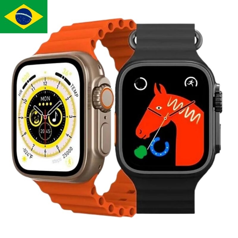 Relógio Inteligente X8 Ultra Smartwatch Ultra 49mm Ofertas dos 10