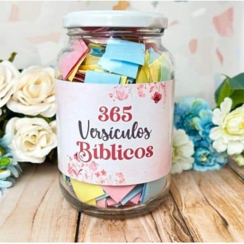 Pote 365 Versículos Biblicos Shopee Brasil