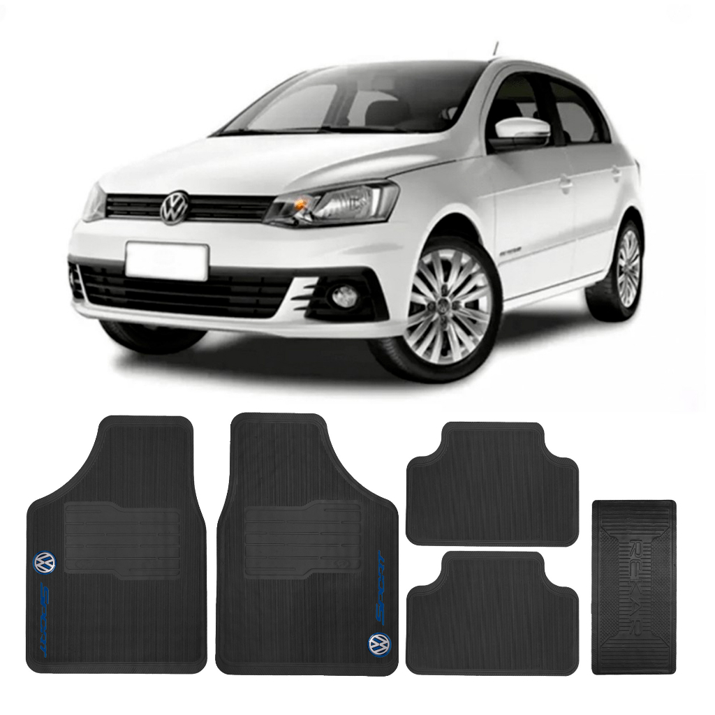 Tapete Automotivo Universal Carro Volkswagen Gol Shopee Brasil