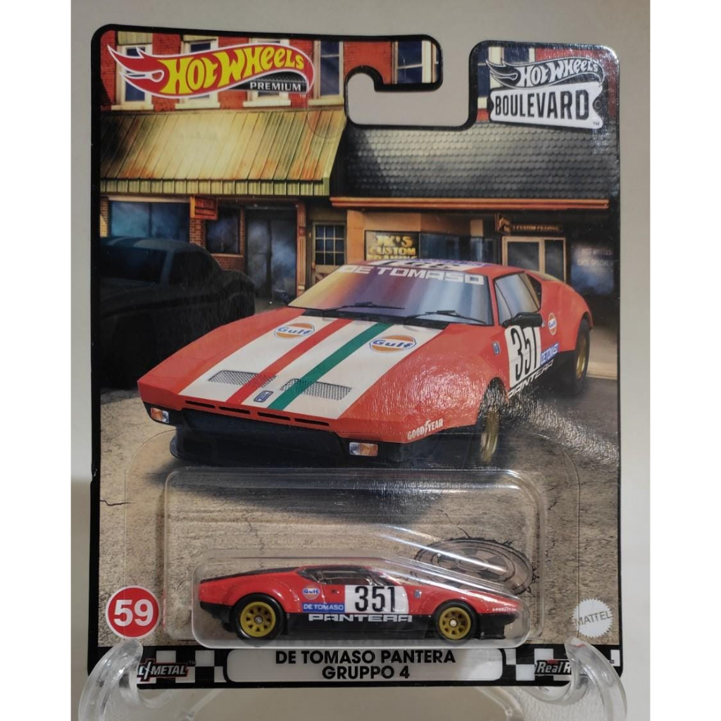 Hot Wheels Boulevard De Tomaso Pantera Gruppo 4 Shopee Brasil