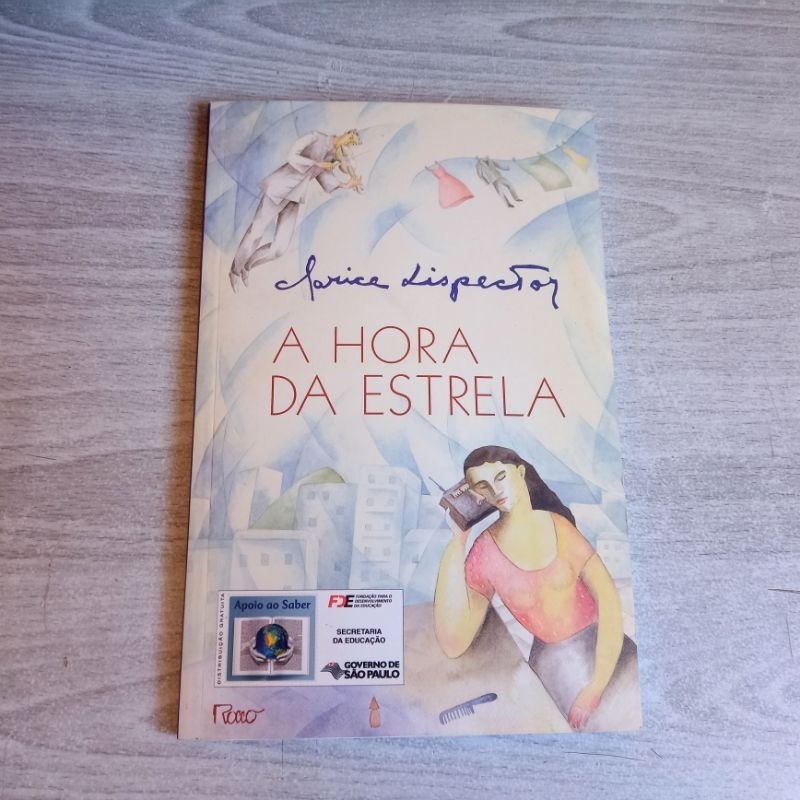 Livro A Hora Da Estrela Clarice Lispector Sebo Shopee Brasil