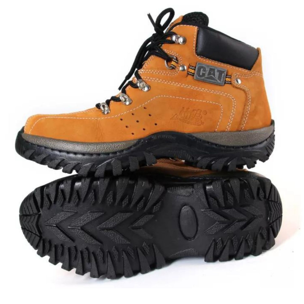 Bota Caterpillar Masculina Oferta Original Couro Shopee Brasil