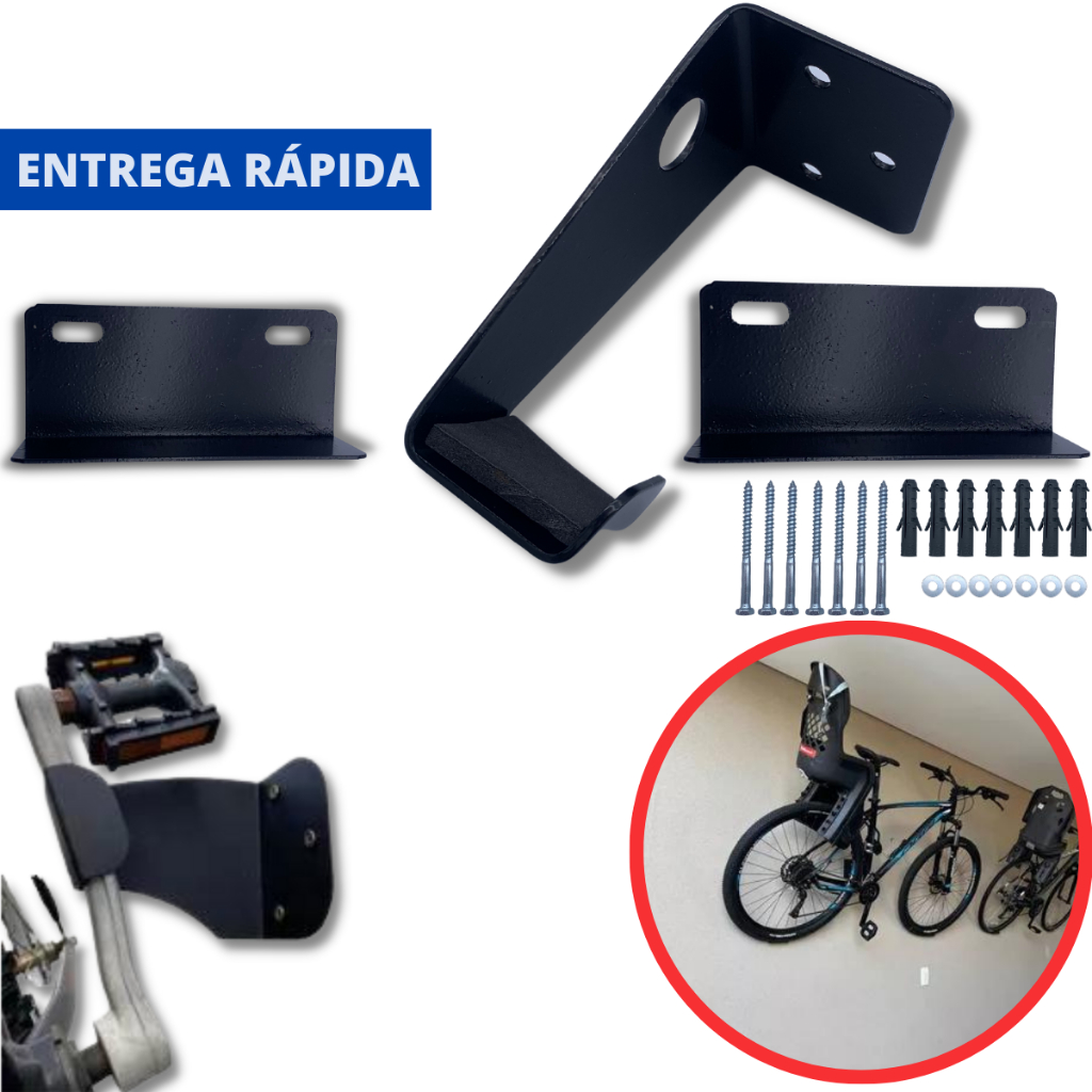 Suporte De Parede Horizontal Universal Para Bike Mtb Speed BICICLETA