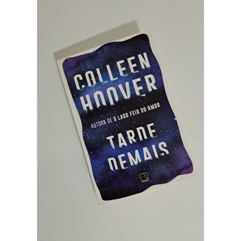 Livro Tarde Demais Colleen Hoover Shopee Brasil