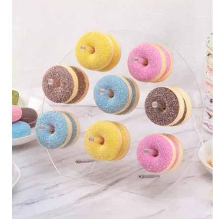 Expositor Para Donuts Em Acrilico Shopee Brasil