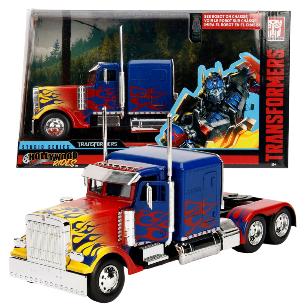 Miniatura De Ferro Optimus Prime Transformers T Jada Shopee Brasil