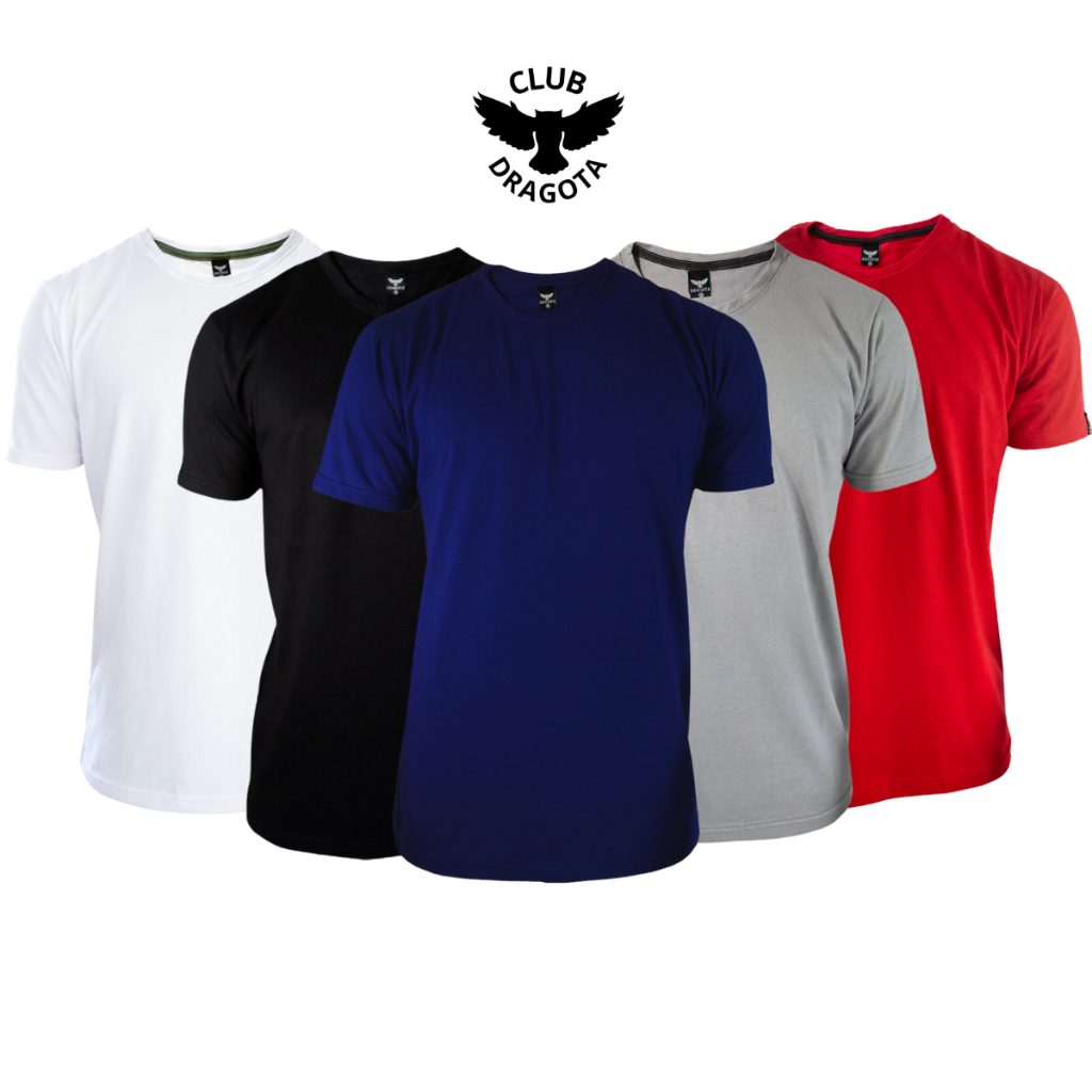 Kit Camiseta B Sica Masculina Lisas Masculina Algod O Cores