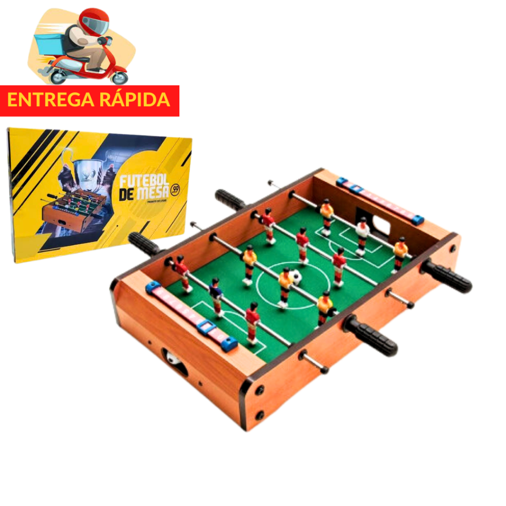 Mini Futebol De Mesa Marcador De Gol Mesa De Pebolim Toto