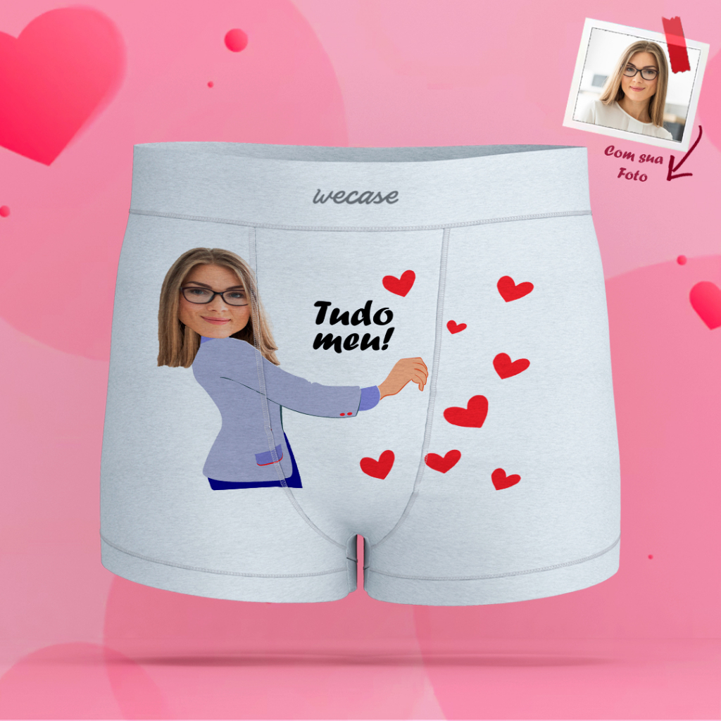 Cueca Personalizada Foto Social Wecase Shopee Brasil