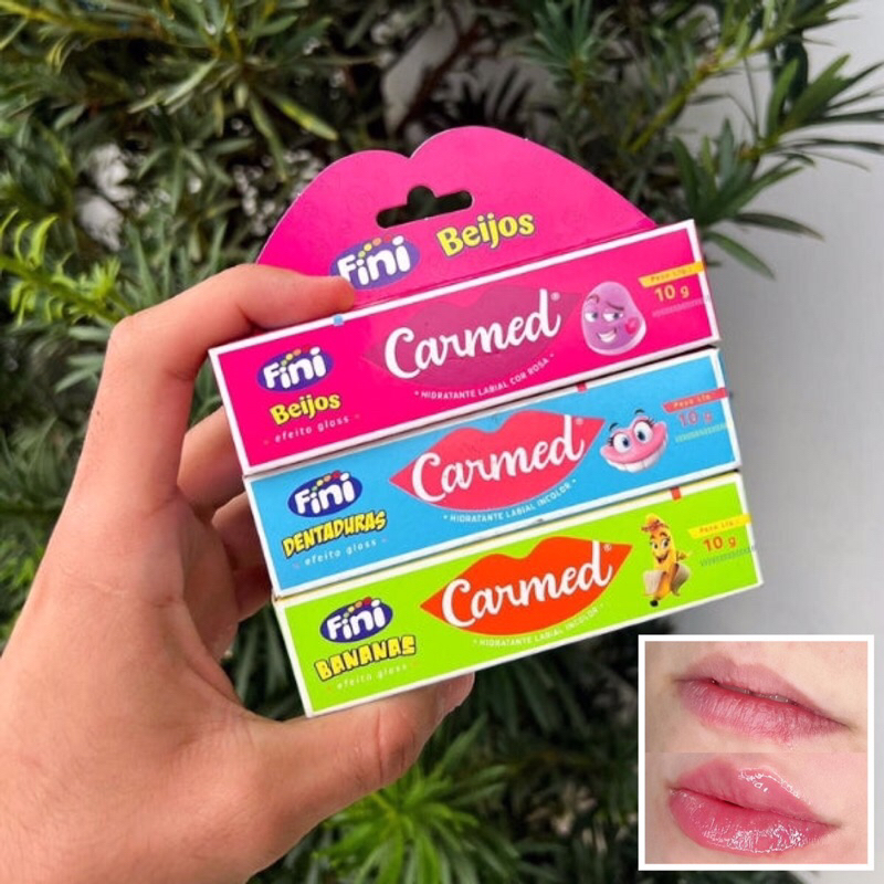 Carmed Fini Hidratante Gloss Labial 10g Shopee Brasil