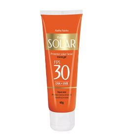 Protetor Solar Facial FPS 30 UVA UVB 60 G Creme Gel Shopee Brasil