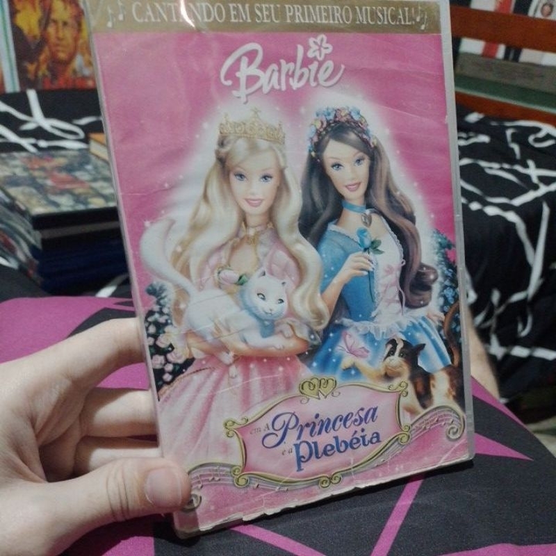 Dvd Barbie A Princesa E A Plebeia Original Shopee Brasil