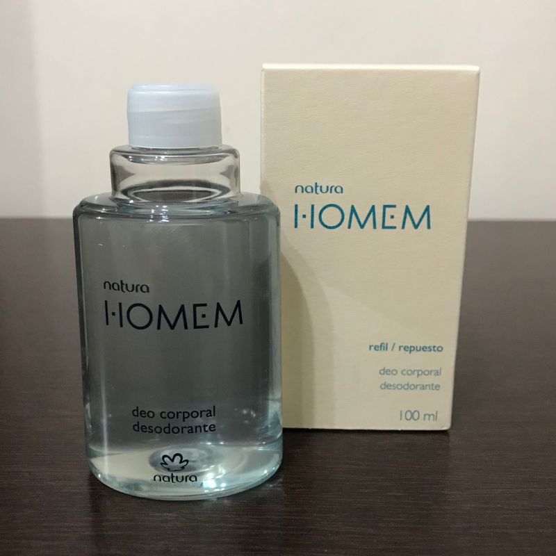 Refil Perfume Deo Corporal Natura Homem Masculino 100ml Shopee Brasil