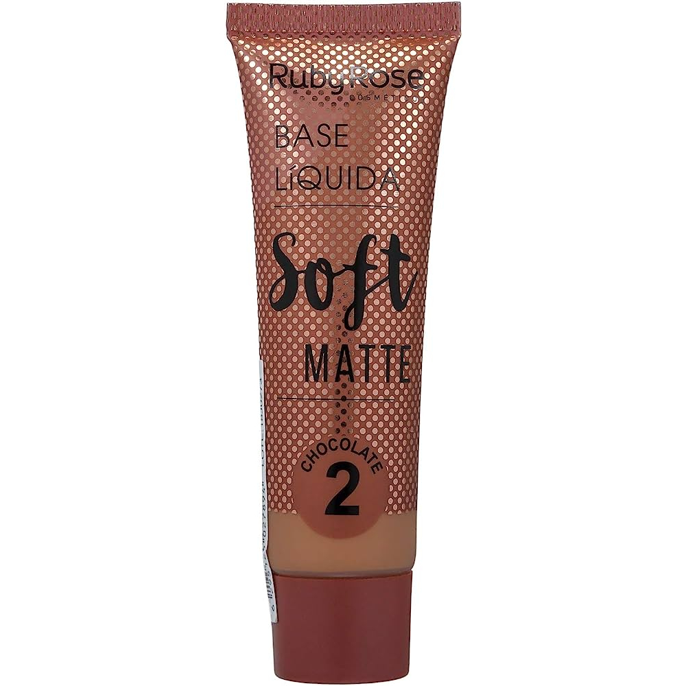 Base Liquida Soft Matte Chocolate Ruby Rose Hb Shopee Brasil