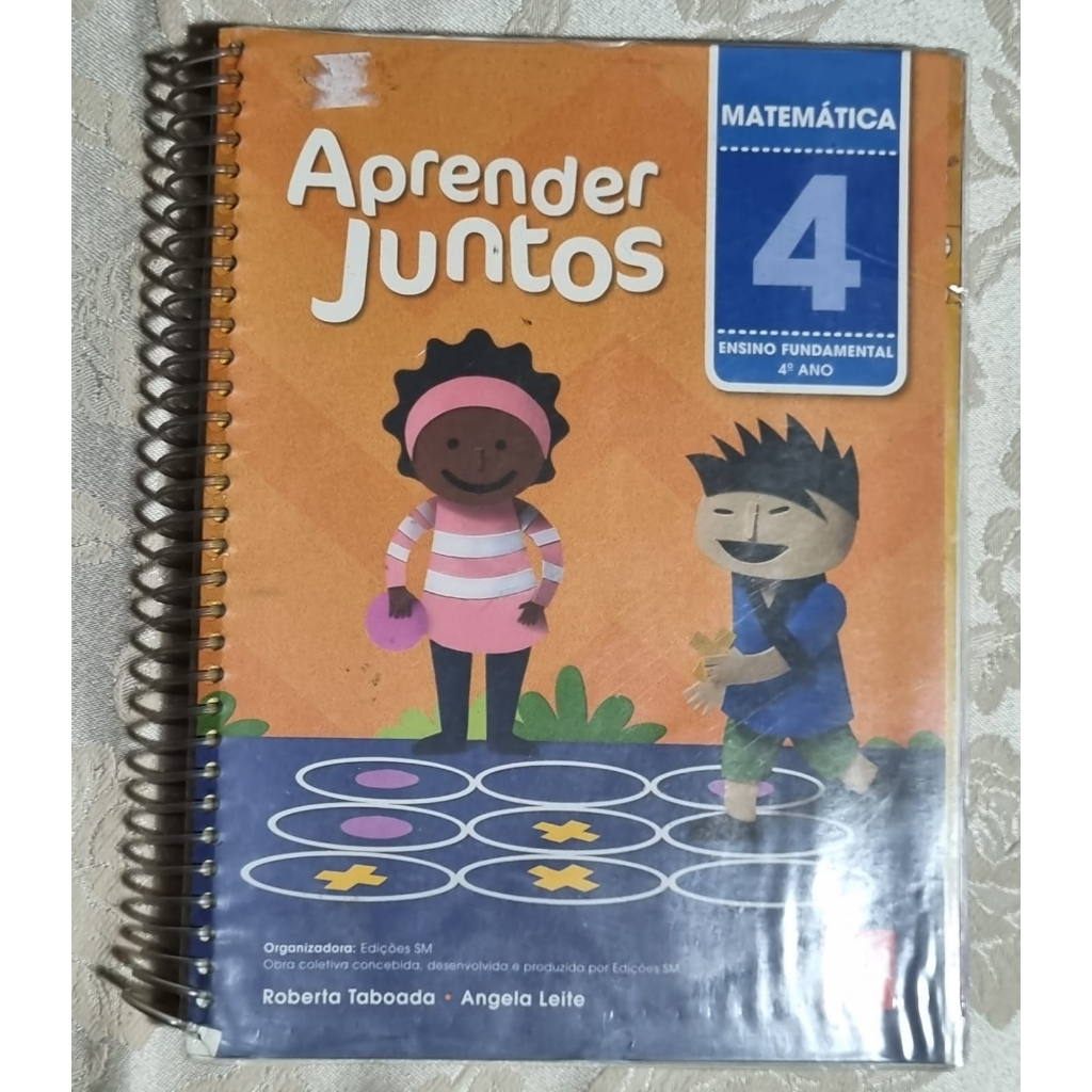 Livro Didático Aprender Junto Matemática 4º ano Ensino Fundamental