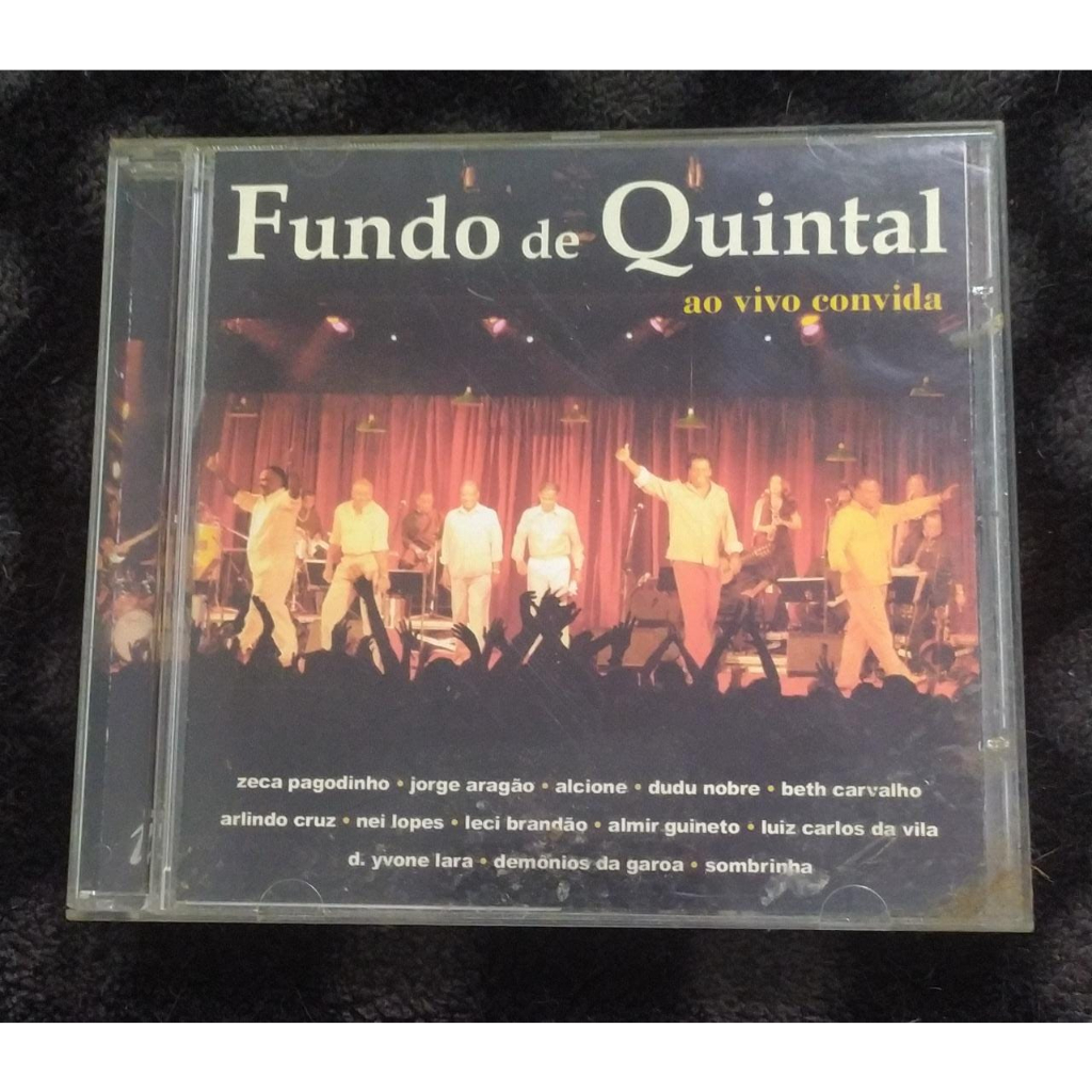 Cd Fundo De Quintal Ao Vivo Convida Shopee Brasil