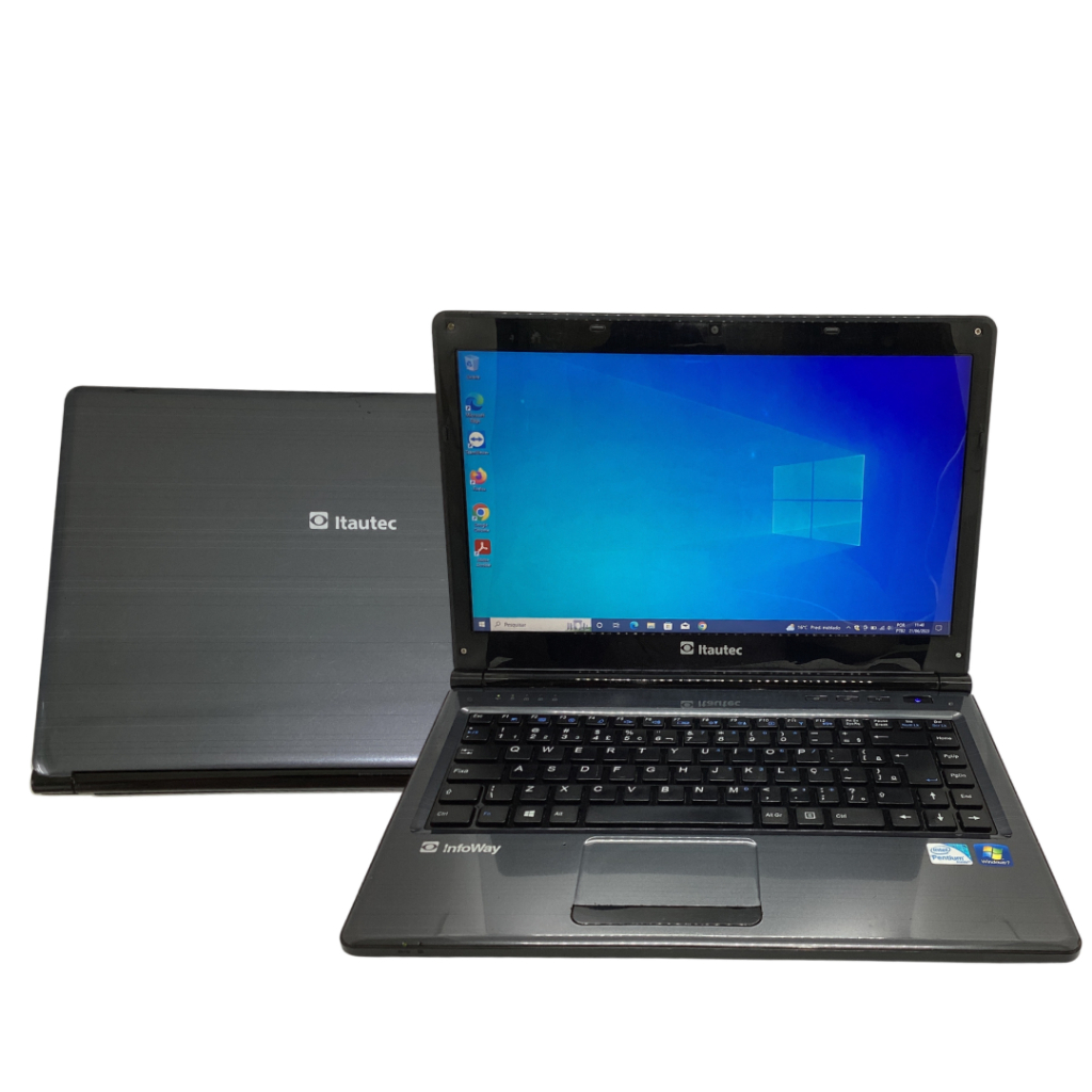 Notebook Itautec Note W7535 Intel Pentium 4GB Ssd 120GB W10 Tela 14