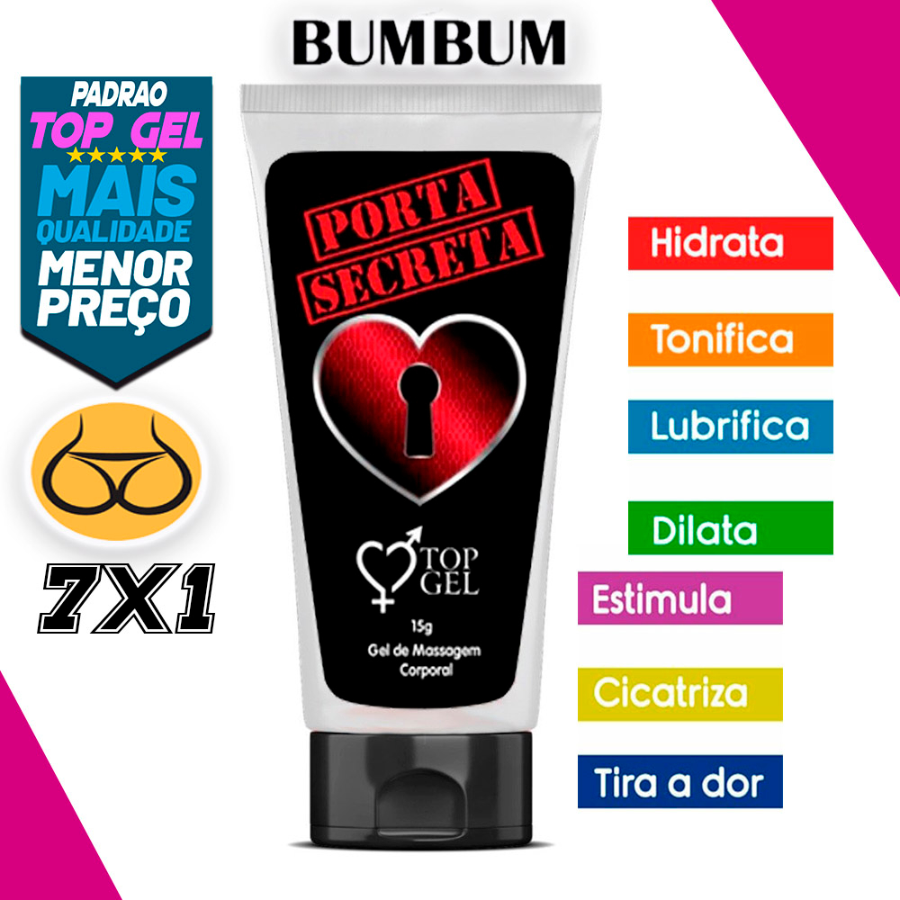 Porta Secreta Gel Sex Shop Lubrificante Anal Sexy Shop Produtos