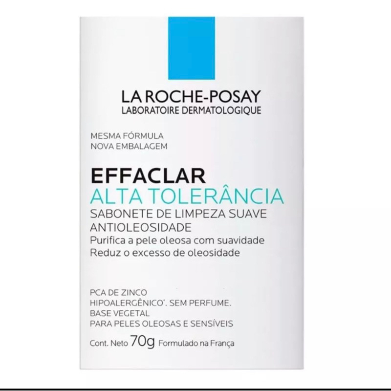 Effaclar Alta Tolerância Sabonete Barra 70g Shopee Brasil