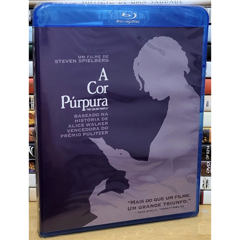 Blu ray A Cor Púrpura Steven Spielberg Original Lacrado Shopee Brasil