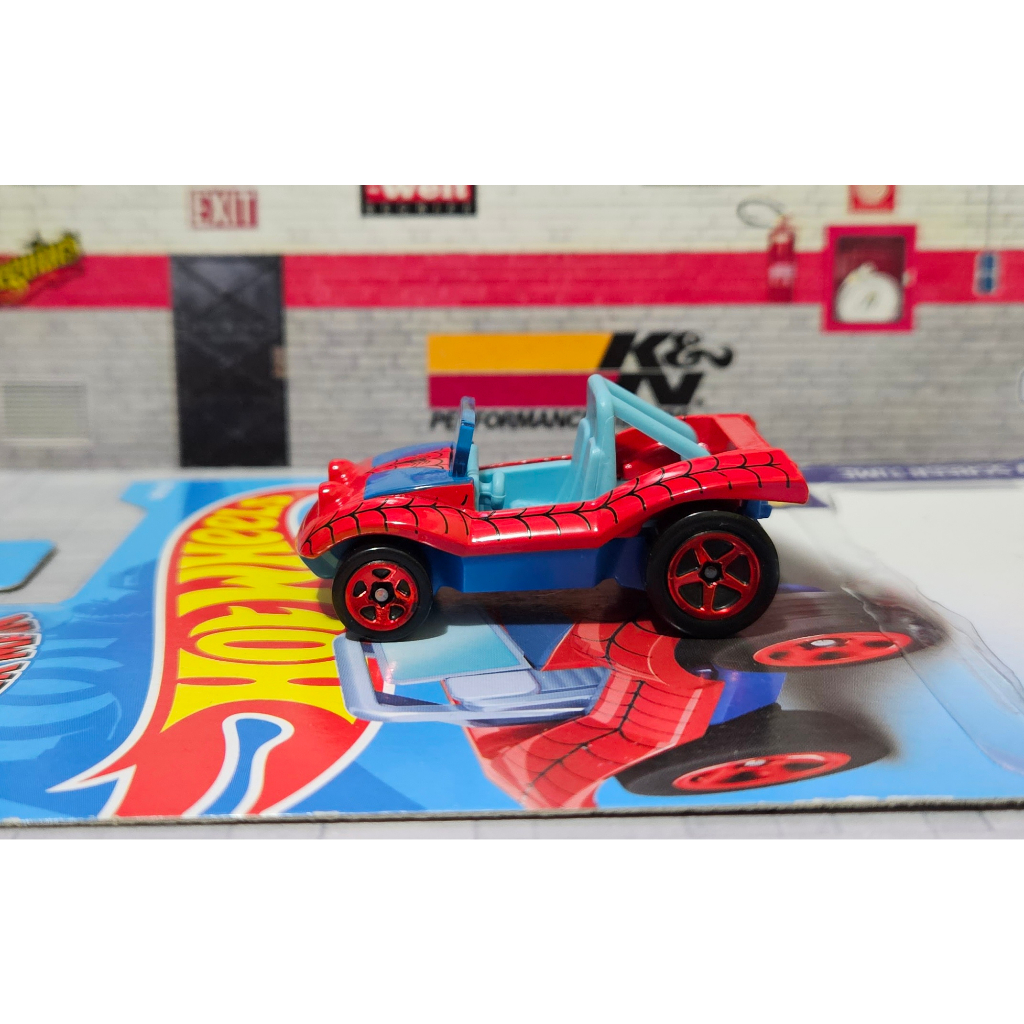 Hot Wheels Spider Mobile Temática Homem Aranha The Amazing Spider Man