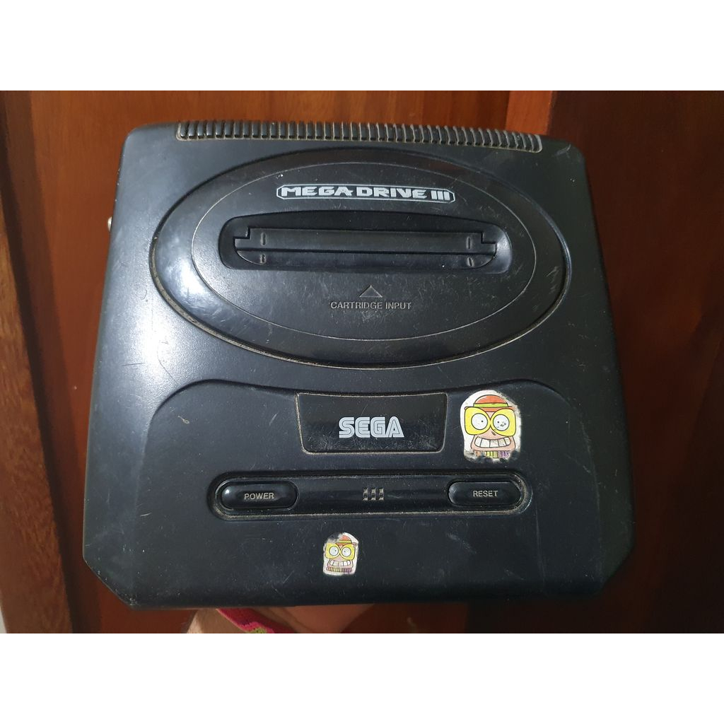 Mega Drive 3 Somente O Console Funcionando Leia A1 Shopee Brasil