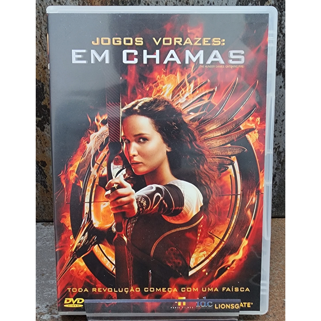 DVD Jogos Vorazes Em Chamas Jennifer Lawrence Dublado Shopee Brasil