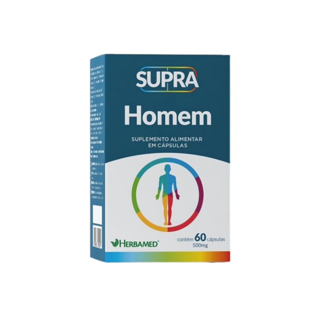 Suplemento Alimentar Supra Homem Herbamed Caps Shopee Brasil