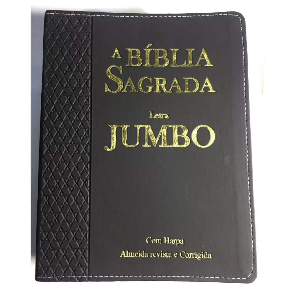 Biblia Jumbo Letra Extra Gigante E Harpa Corrigida Shopee Brasil