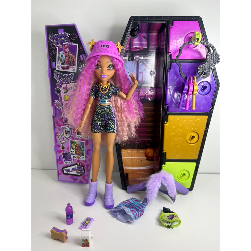 Boneca Monster High Clawdeen Wolf Skulltimate Secrets Shopee Brasil