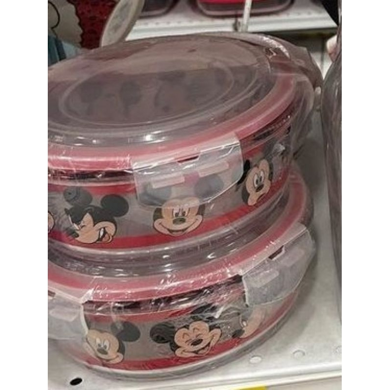 Pote Marmita De Vidro 930ml Mickey Importado Disney Shopee Brasil