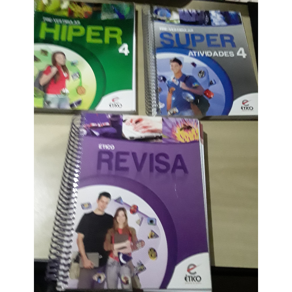 Apostilas Super Hiper Revis O Pr Vestibular Volumes Shopee