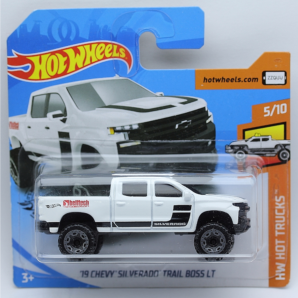Hot Wheels Chevy Silverado Trail Boss LT 19 Pick Up Novo Lacrado Shopee Brasil
