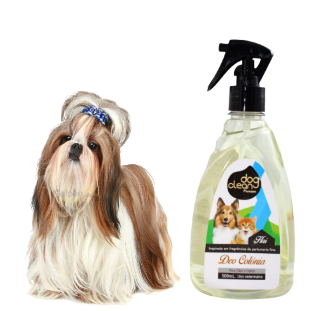 Perfume Deo Colônia Profissional Pet Para Cães e Gatos 500ml Linha