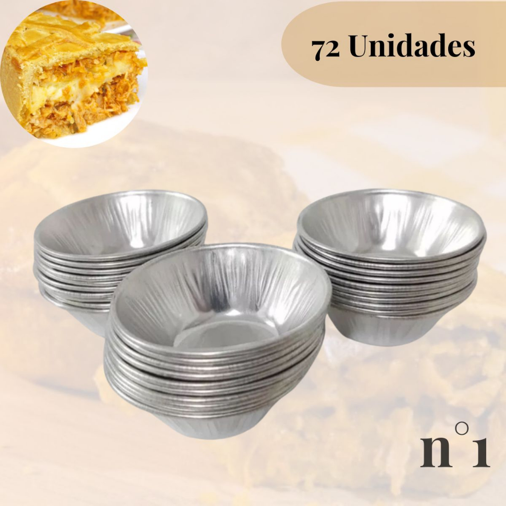 72 Formas Para Empada Salgado N1 Pão De Queijo Tortinhas Shopee Brasil