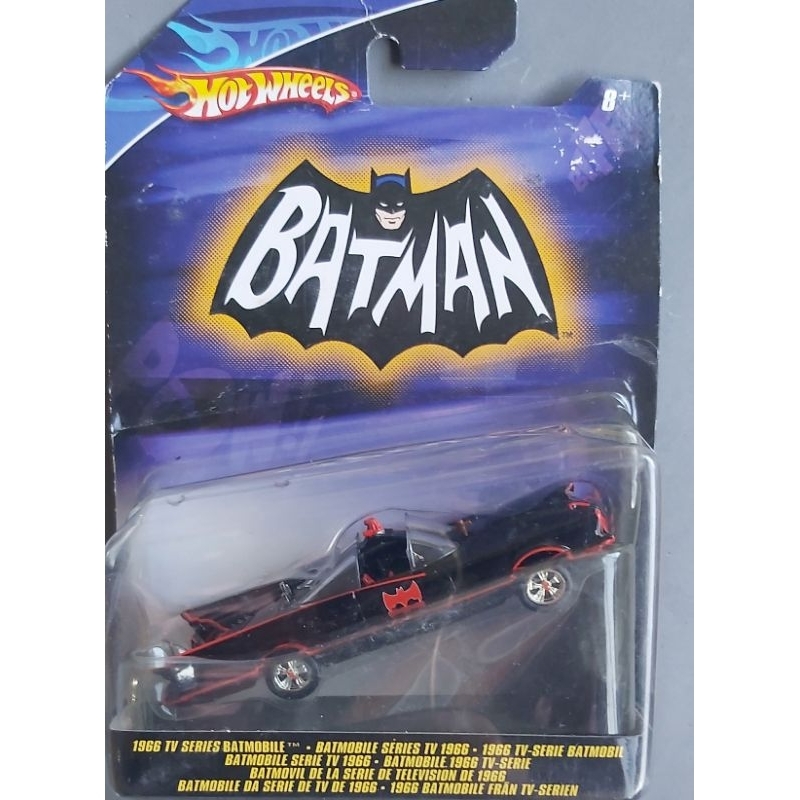 HOT WHEELS BATMOBILE SÉRIE TV LACRADO NA CARTELA NOVO COLEÇÃO
