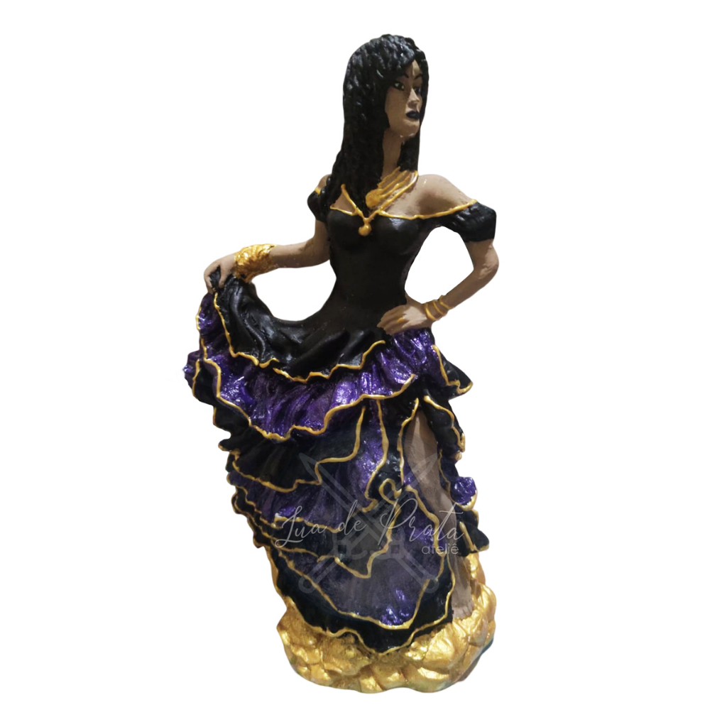 Pomba Gira Maria Mulambo 25 Cm Escultura Gesso Umbanda Shopee Brasil