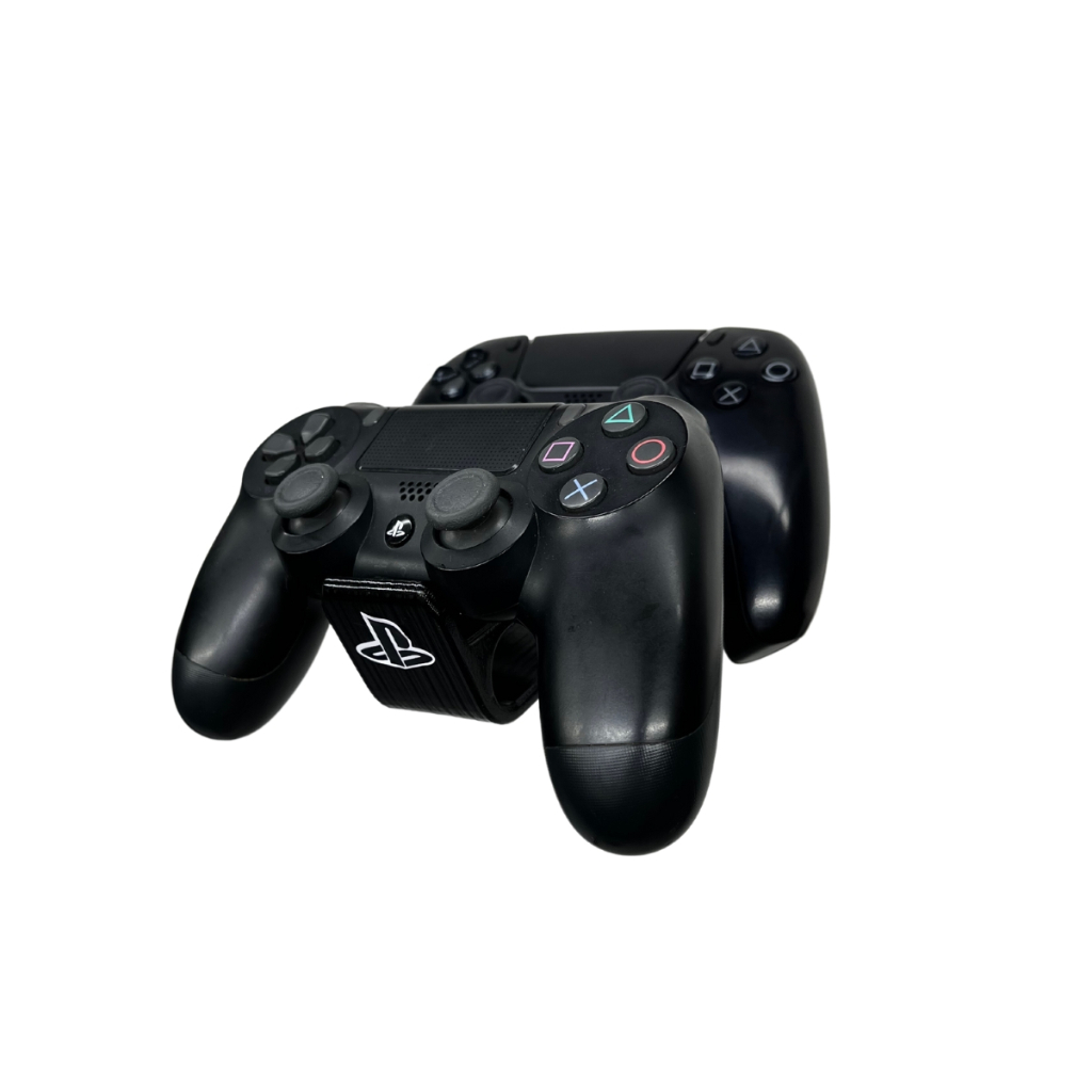 Suporte P 2 Controles Ps4 One Apoio De Mesa Playstation Shopee Brasil