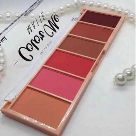 Paleta De Blush Color Me Matte Effeito Natural Vivai Shopee Brasil