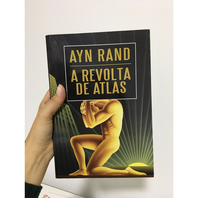 A Revolta De Atlas Volume Nico Shopee Brasil