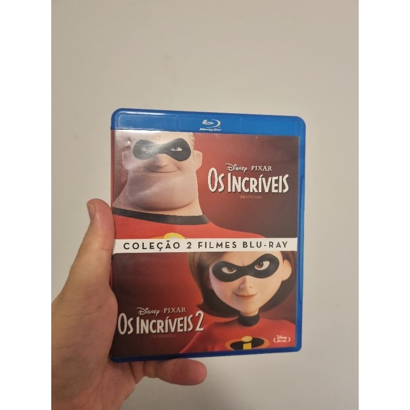 Blu ray Os incríveis 1 e 2 original Shopee Brasil